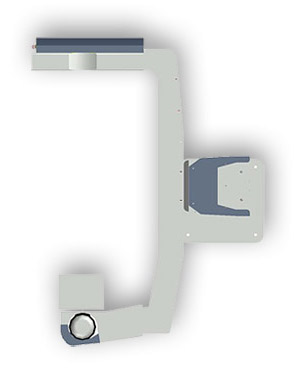 Fluorograph(X-ray system for chest). Diagnostic x-ray system BreeZe EBRX 01, ARCOM